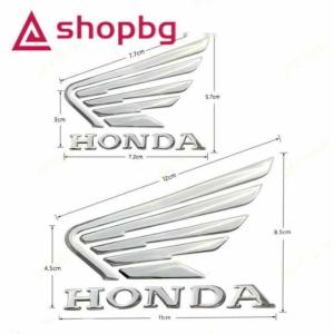 HONDA 汎用タンク ワンオフアルミエンブレム Amazon | ENZO ホンダ ヒューエルタンク エンブレム 直径60mm