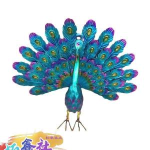 クジャク 置物 装飾品 現代工芸品美術品 孔雀 置物の通販｜au PAY