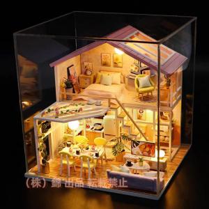ドールハウス　完成品 Amazon | Blue Giraffe ミニチュアドールハウスキット 3階建ての