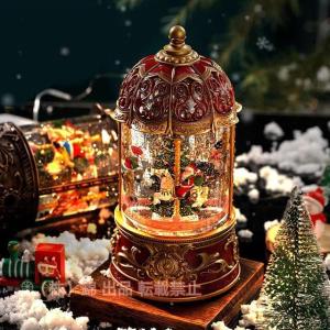 スノードーム クリスマス クリスタルボール 癒しBGM オルゴール付＊ 32曲 スノードーム クリスマス クリスタルボール 癒しBGM オルゴール