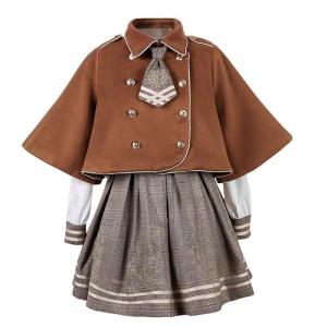 卒業式 中学校 女子 スーツイングリッシュ?カレッジワンピース 卒服 中学生卒業式スーツ 株式会社錦フォーマルスーツ ジュニア レベッカ