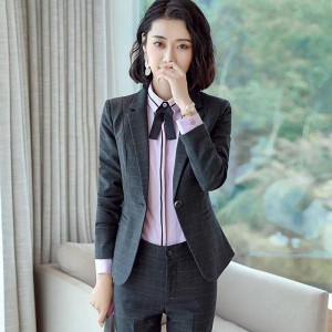 パンツスーツ レディース セットアップ スーツ チェック ジャケット パンツ スリム おしゃれ 大きいサイズ株式会社錦 3L 4L 5L 通勤服 オ