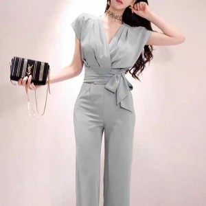 パンツドレス かっこいい パーティードレス パンツ セパレート 結婚式株式会社錦 セットアップ パンツドレス 大きいサイズ 袖あり ウエス