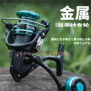 新型 スピニングリール 1000番2000 3000番 5000番 6000番 7000番 クローバー株式会社 軽量 淡水釣り 海釣りギア比5.2:1 最大ドラグ力10KG