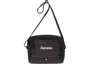 19SS  supreme  ショルダー バック ブラック