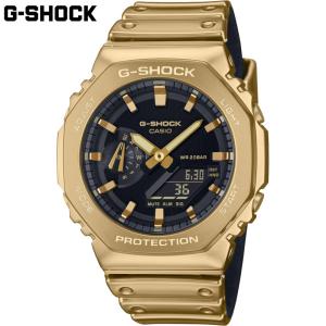国内正規品 カシオ メンズ G-SHOCK Gショック 時計 ウォッチ アナデジ 20気圧防水 メタリックゴールド 2100シリーズ 送料無料 CASIO GM-2
