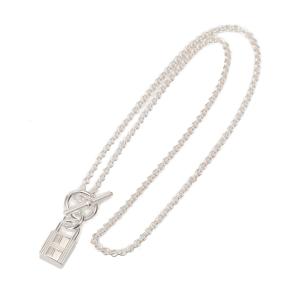 エルメス／HERMES "KELLY CADENAS PENDENTIF・ケリー カデナ ペンダント" シルバー925・40cm ネックレス(シルバー) H121331B 00／SLILVER