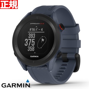 ガーミン GARMIN スマートウォッチ Approach S12 Granite Blue アプローチ S12 グラナイトブルー ゴルフ GPS ウェアラブル 腕時計 メンズ