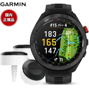 ガーミン GARMIN Approach S70 アプローチ S70 47mm ブラック CT10バンドル GPS スマートウォッチ ウェアラブル ゴルフ 腕時計 010-02746