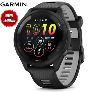 ガーミン GARMIN Forerunner 265 Music Black フォアランナー 265 ミュージック 010-02810-40 GPS ランニング スマートウォッチ 腕時計 