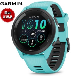 ガーミン GARMIN Forerunner 265 Music Aqua フォアランナー 265 ミュージック 010-02810-42 GPS ランニング スマートウォッチ 腕時計 ア