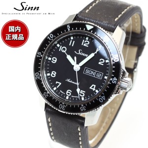 Sinn ジン 104.ST.SA.A 自動巻き 腕時計 メンズ Instrument Watches インストゥルメント ウォッチ カウレザーストラップ ドイツ製