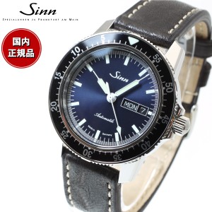 Sinn ジン 104.ST.SA.IB 自動巻き 腕時計 メンズ Instrument Watches インストゥルメント ウォッチ カウレザーストラップ ドイツ製