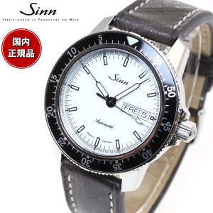 Sinn ジン 104.ST.SA.IW 自動巻き 腕時計 メンズ Instrument Watches インストゥルメント ウォッチ カウレザーストラップ ドイツ製