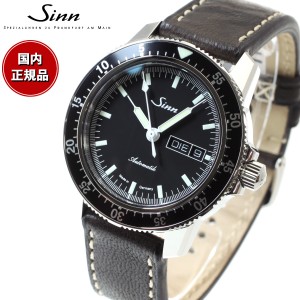 Sinn ジン 104.ST.SA 自動巻き 腕時計 メンズ Instrument Watches インストゥルメント ウォッチ カウレザーストラップ ドイツ製