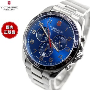 ビクトリノックス 時計 メンズ VICTORINOX 腕時計 241901 フィールドフォース クラシッククロ FieldForce Classic Chrono ブルー