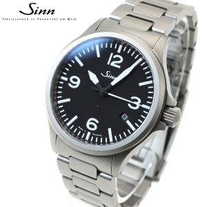 Sinn ジン 856.B 自動巻き 腕時計 メンズ Instrument Watches インストゥルメント ウォッチ ステンレスバンド ドイツ製