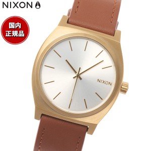 ニクソン NIXON タイムテラー レザー Time Teller Leather 日本限定モデル 腕時計 メンズ レディース ライトゴールド/ホワイトサンレイ A