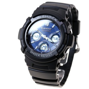 カシオ Gショック CASIO G-SHOCK ソーラー 電波時計 腕時計 メンズ ブラック アナデジ タフソーラー AWG-M100SB-2AJF