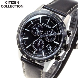 シチズンコレクション CITIZEN COLLECTION エコドライブ ソーラー クロノグラフ メタルフェイス 腕時計 メンズ BL5496-11E