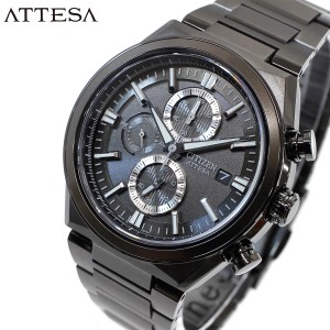 シチズン アテッサ CITIZEN ATTESA CA0835-61H エコドライブ 腕時計 メンズ ACT Line Black Titanium