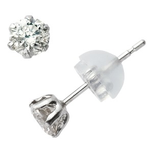 ダイヤモンド ピアス 0.5カラット 0.5ct プラチナ DVTFN50UGL UGL鑑別カード付