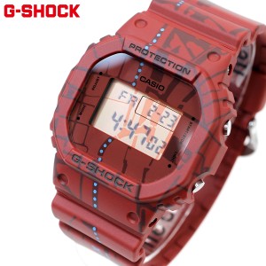 G-SHOCK デジタル カシオ Gショック CASIO 限定モデル 腕時計 メンズ DW-5600SBY-4JR 渋谷の地図 プリント Treasure Hunt レッド