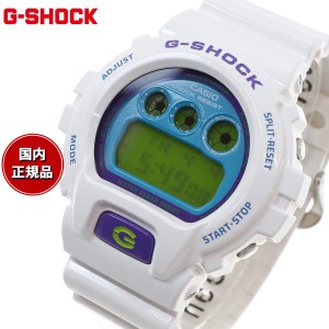 G-SHOCK デジタル 限定モデル 腕時計 メンズ カシオ CASIO DW-6900RCS-7JF CRAZY COLORS 2024 ホワイト