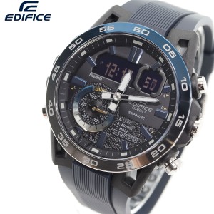 カシオ エディフィス CASIO EDIFICE 腕時計 メンズ クロノグラフ ECB-40YNP-1AJF Nighttime Drive Series スマートフォンリンク
