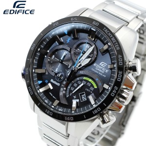 カシオ エディフィス CASIO EDIFICE ブルートゥース 対応 ソーラー 腕時計 メンズ  タフソーラー EQB-501XDB-1