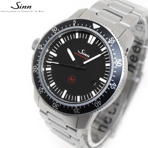 Sinn ジン EZM3.F 自動巻き 腕時計 メンズ Instrument Watches インストゥルメント ウォッチ ステンレスバンド ドイツ製