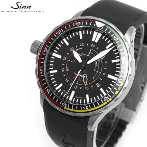 Sinn ジン EZM7 自動巻き 腕時計 メンズ Instrument Watches インストゥルメント ウォッチ シリコンストラップ ドイツ製