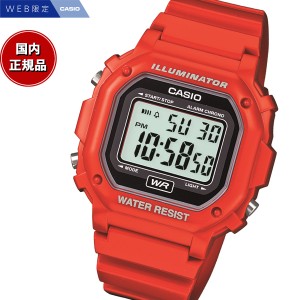 カシオ CASIO Collection オンライン限定モデル デジタル 腕時計 F-108WHC-4AJF レッド