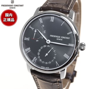 フレデリック・コンスタント FREDERIQUE CONSTANT FC-723GR3S6 スリムライン パワーリザーブ マニュファクチュール 正規品 腕時計 メンズ