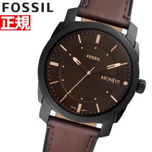 フォッシル FOSSIL 腕時計 メンズ MACHINE マシーン FS5901 ブラウン レザー