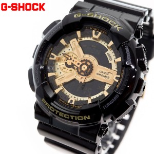 Gショック G-SHOCK 限定モデル 腕時計 メンズ アナデジ ブラック×ゴールド GA-110GB-1AJF ジーショック