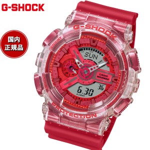 G-SHOCK デジタル カシオ Gショック CASIO アナデジ 腕時計 メンズ GA-110GL-4AJR カプセルトイ イメージ Lucky Drop レッド