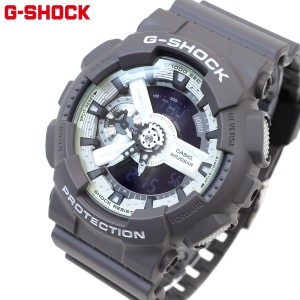 G-SHOCK アナデジ メンズ 腕時計 カシオ CASIO GA-110HD-8AJF HIDDEN GLOW Series グレー