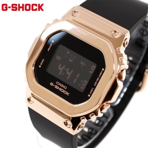 G-SHOCK カシオ Gショック CASIO デジタル 腕時計 メンズ レディース GM-S5600UPG-1JF ブラック ピンクゴールド メタルカバー コンパクト