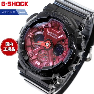 G-SHOCK アナデジ カシオ Gショック CASIO オンライン限定モデル 腕時計 メンズ レディース GMA-S120RB-1AJF 小型化・薄型化モデル Black
