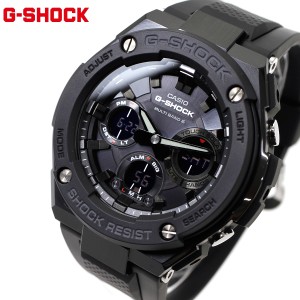 カシオ Gショック Gスチール CASIO G-SHOCK G-STEEL 電波 ソーラー 電波時計 腕時計 ブラック タフソーラー GST-W100G-1BJF