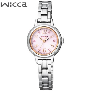 シチズン ウィッカ CITIZEN wicca ソーラー エコドライブ 腕時計 レディース スワロフスキーモデル KH9-914-93