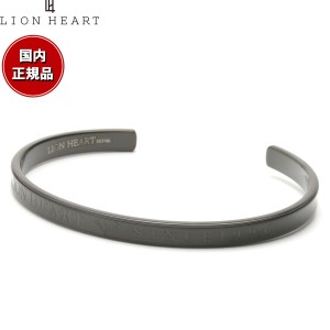 ライオンハート LION HEART ブレスレット バングル アクセサリー ブラック メンズ LHMB002N