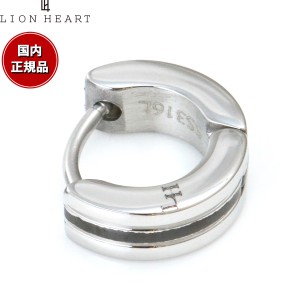 ライオンハート LION HEART ピアス アクセサリー フープピアス 片耳用 LHMP008NBK