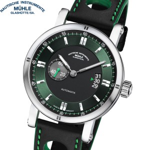 ミューレ・グラスヒュッテ Muhle Glashutte 腕時計 メンズ 自動巻き M1-29-74-LB TEUTONIA SPORT II RACING GREEN ドイツ製