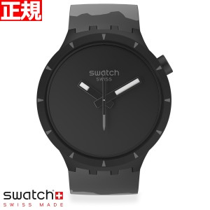 swatch スウォッチ 腕時計 メンズ レディース オリジナルズ ビッグボールド バイオセラミック ブラック BIG BOLD BIOCERAMIC BASALT COLO