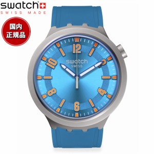 swatch スウォッチ ビッグボールド BIG BOLD BLUE IN THE WORKS 腕時計 メンズ レディース SB07S115