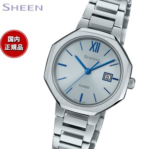 カシオ シーン CASIO SHEEN ソーラー 腕時計 レディース Solar Sapphire SHS-4529D-7AJF シルバー