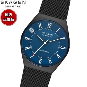 スカーゲン SKAGEN 腕時計 メンズ GRENEN SOLAR POWERED グレネン ソーラーパワー SKW6837 ミッドナイト ステンレス メッシュ