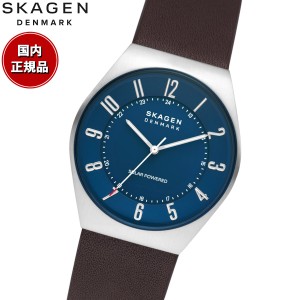 スカーゲン SKAGEN 腕時計 メンズ GRENEN SOLAR POWERED グレネン ソーラーパワー SKW6838 エスプレッソ レザー